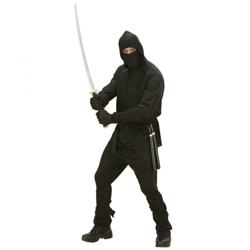 Disfraz de Ninja en color Negro para Hombre