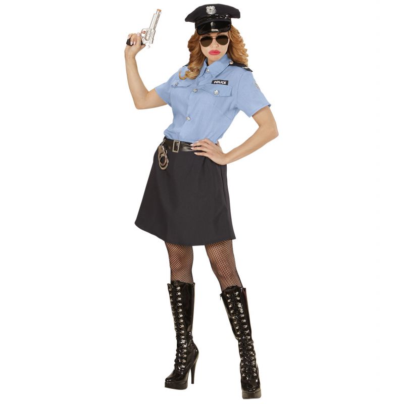 Disfraz policia mujer