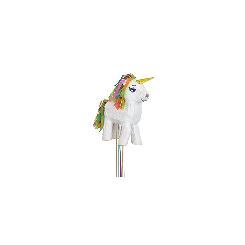 ▷ Piñata Unicornio Blanco Corazón 45 cm - My Karamelli ✓