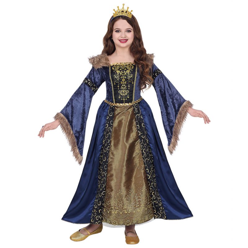Comprar Disfraz Princesa Medieval con Capa roja 7-8 años Disfraz in