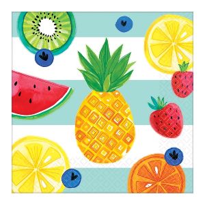 Servilletas frutas tropicales pack 16