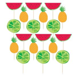 Palillos frutas tropicales pack 21