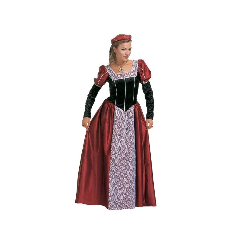 Disfraz Medieval Mujer Disfraces Adultos - Cotillón Activarte Tamaño M