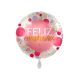 Globo rosa cumple feliz