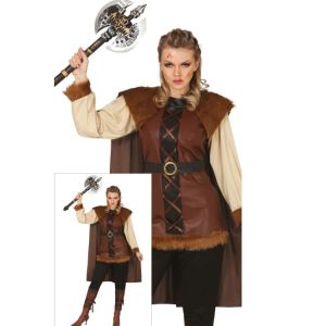 Disfraz vikinga cape