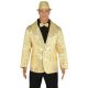 Chaqueta lentejuelas oro