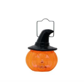 Calabaza con luz