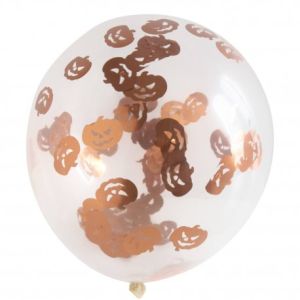 Pack 4 globos calabazas