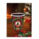 Vasos tartan navidad 6und