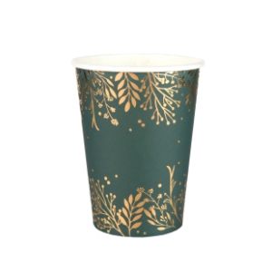 Vasos invierno verde