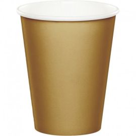 Vasos gold 8und