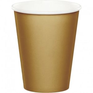 Vasos gold 8und