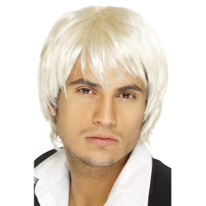 Peluca boy band rubia