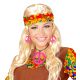 Set hippie rosa collar y pendientes